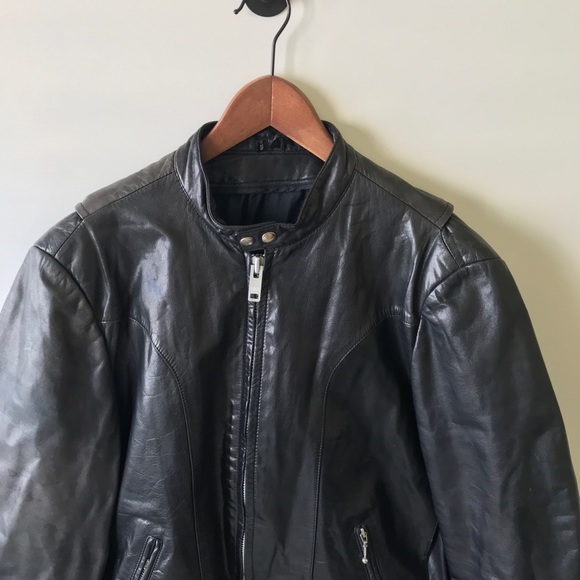 Vintage Openroad Motorcycle Leather Jacket - Picture 2 of 9